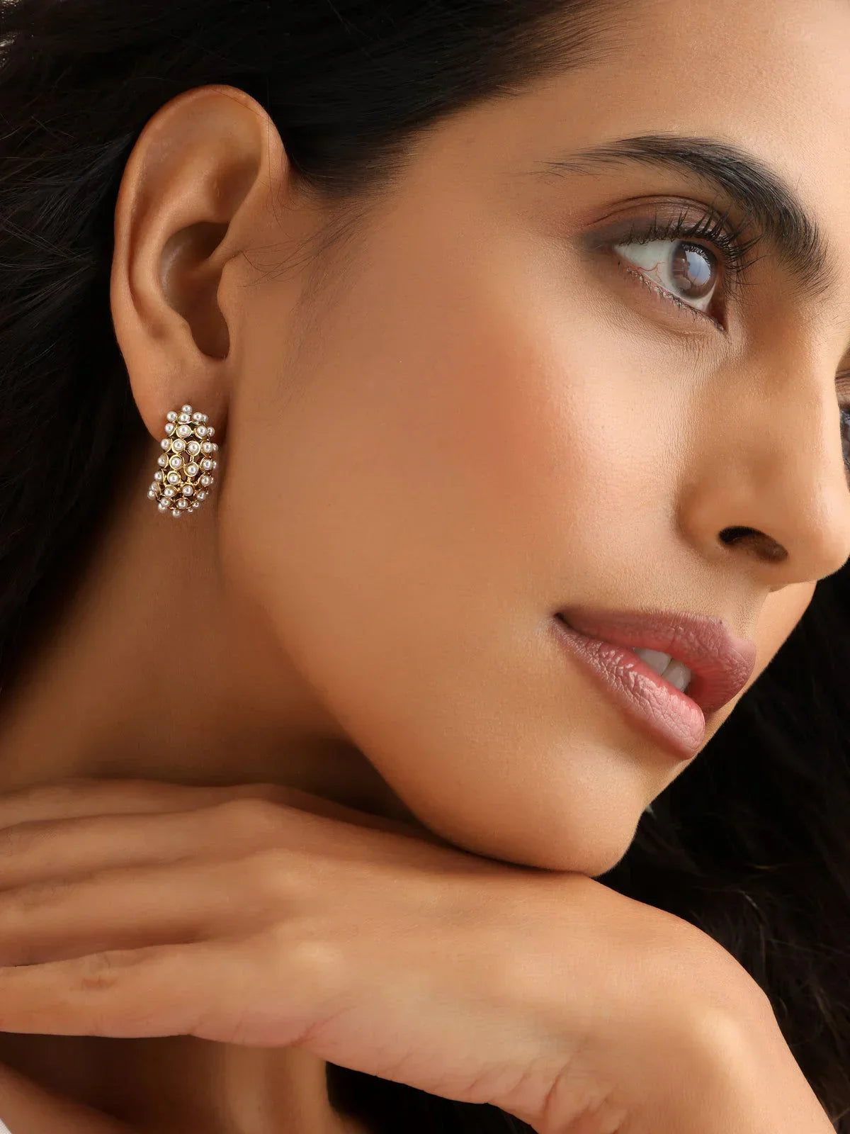 Pearl Hoops