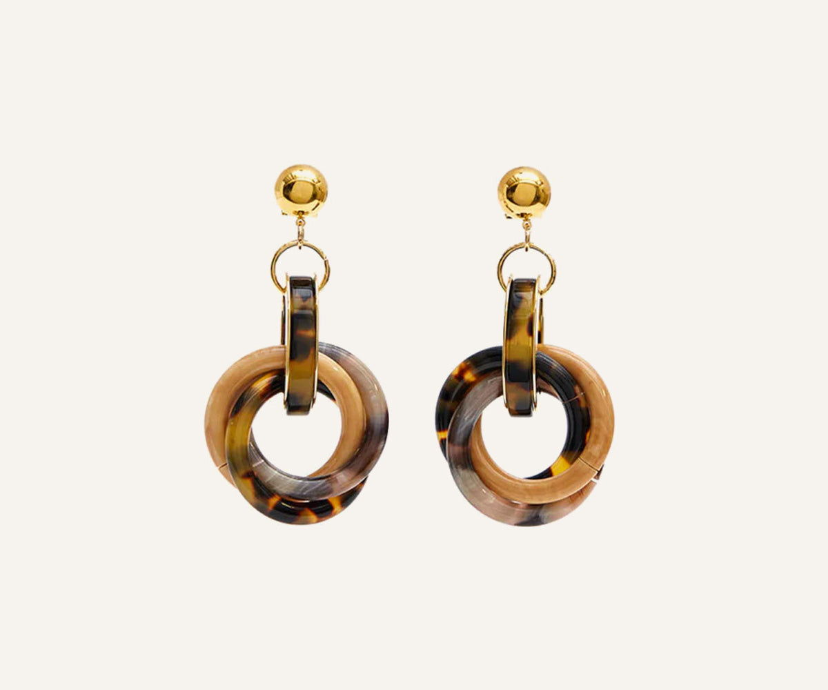 Faux Tangle Drop Earrings